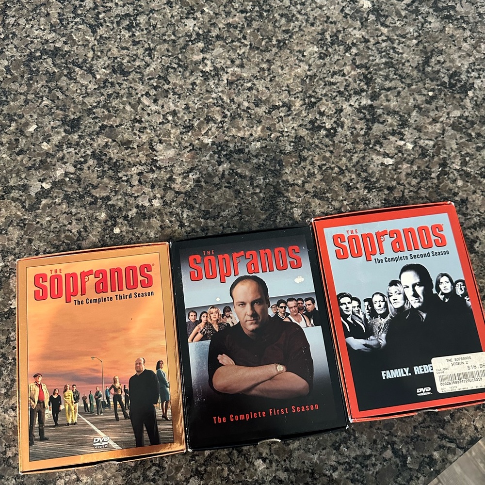 Sopranos season one two and three full set